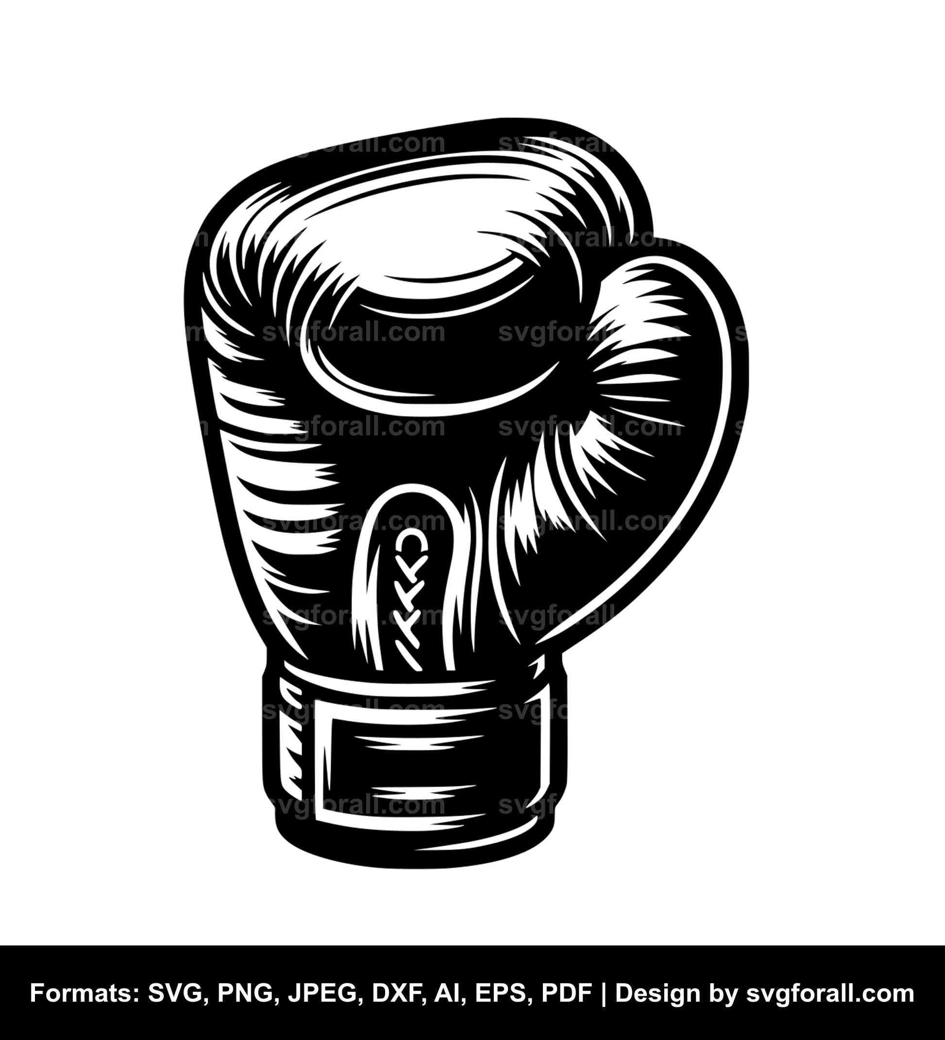 Boxing Glove SVG PNG