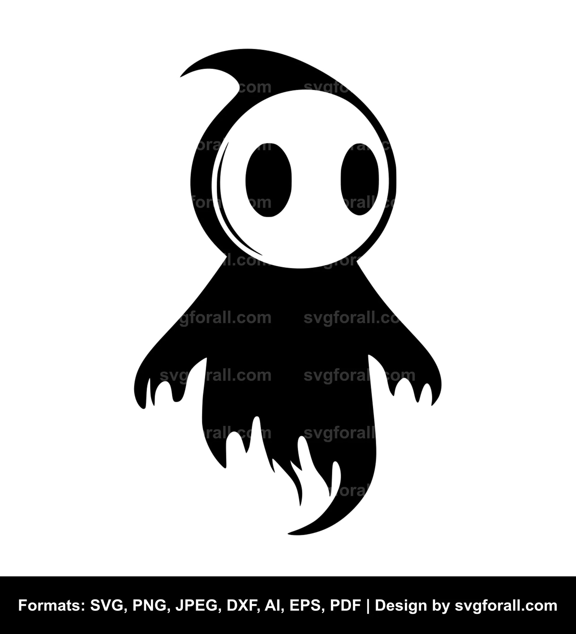 Boy Ghost SVG