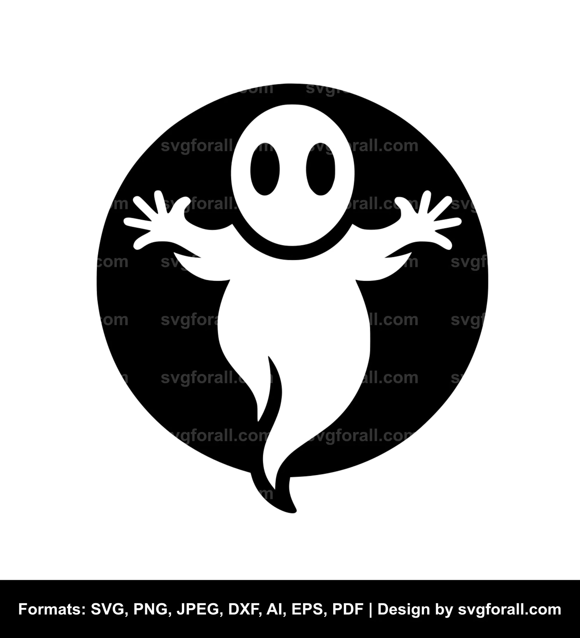 Boy Ghost SVG PNG