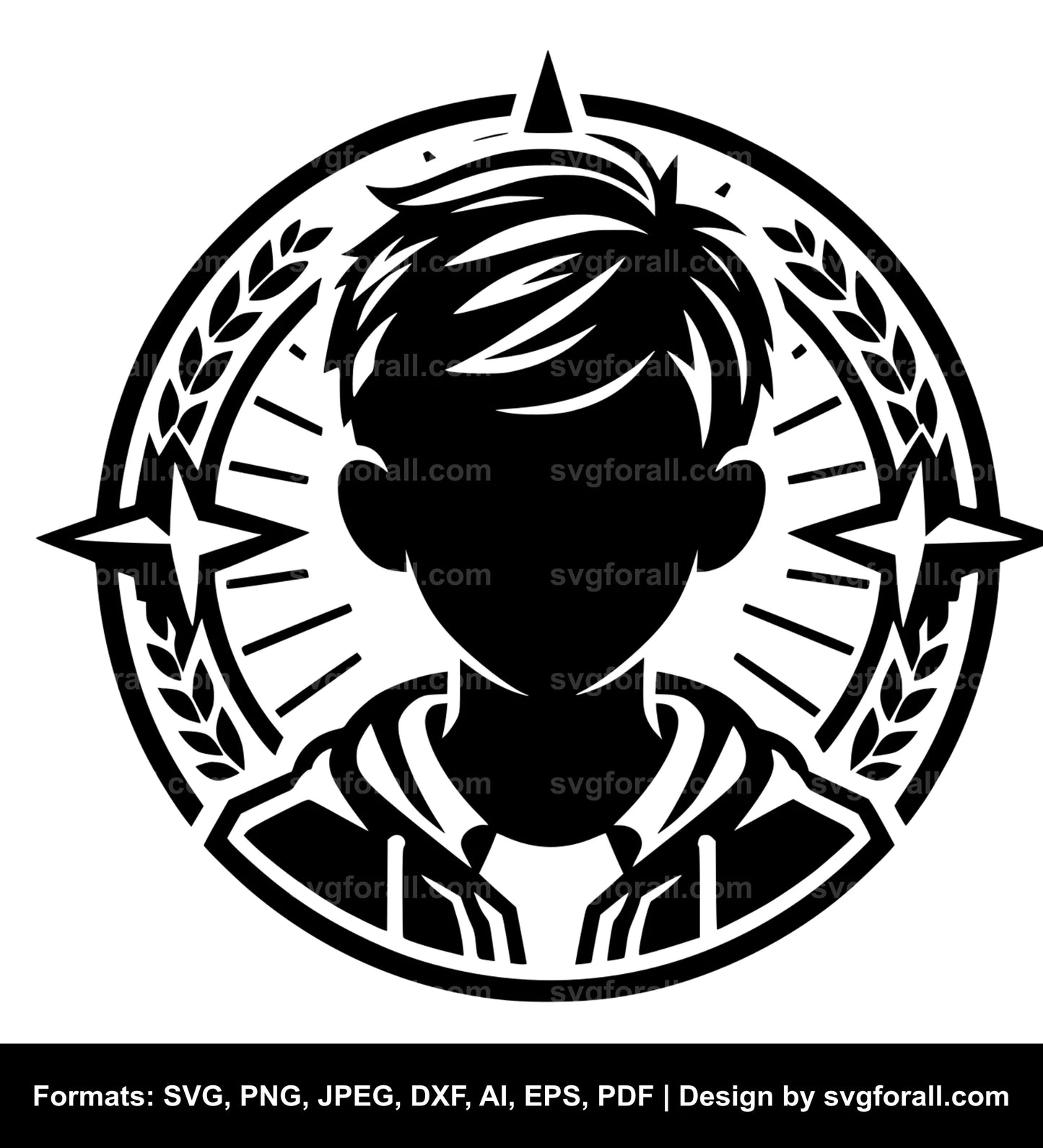 Boy SVG Vector