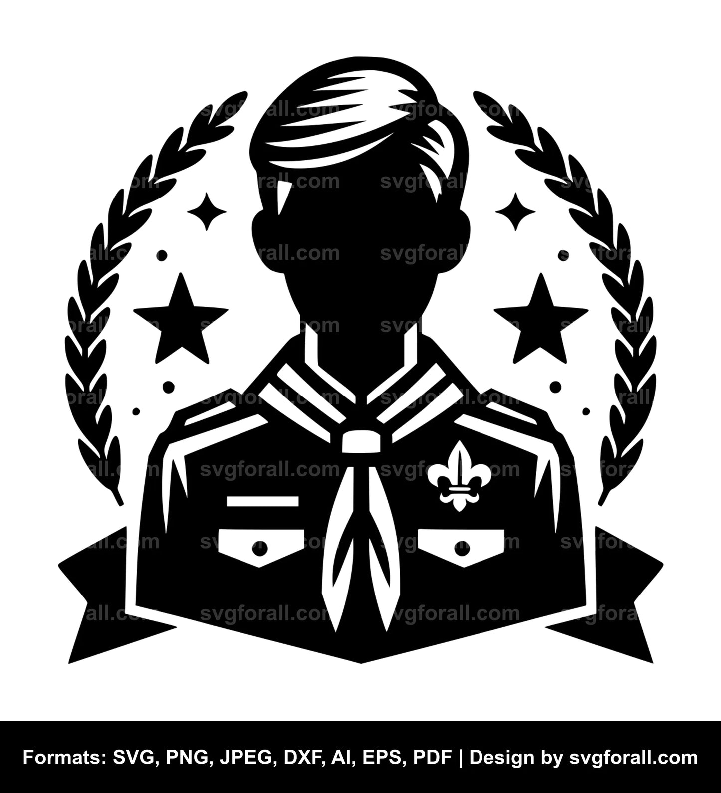 Boy Scout SVG PNG