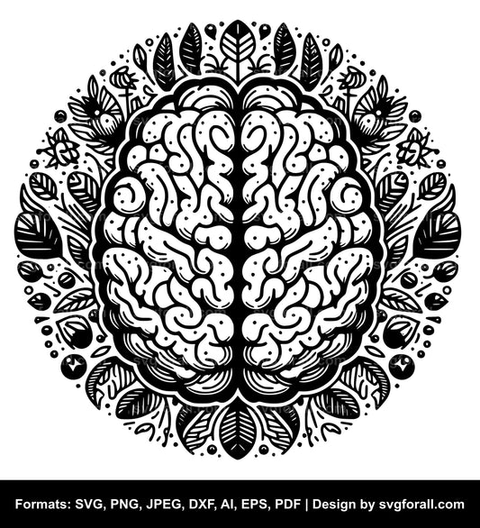 Brain SVG