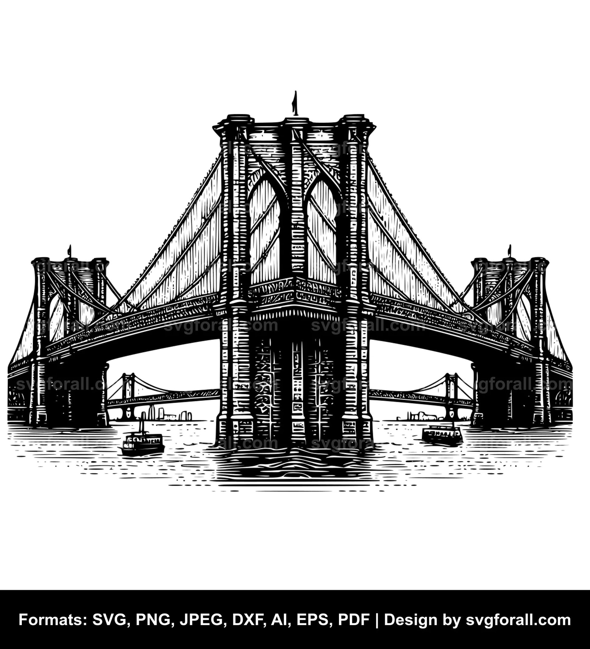 Bridge SVG Vector