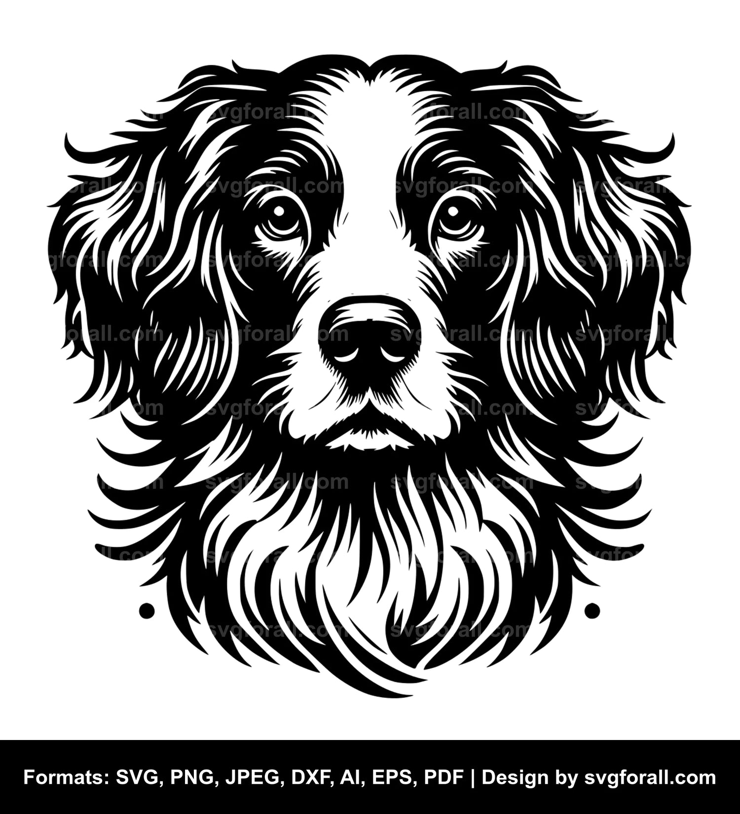 Brittany Dog Cricut SVG