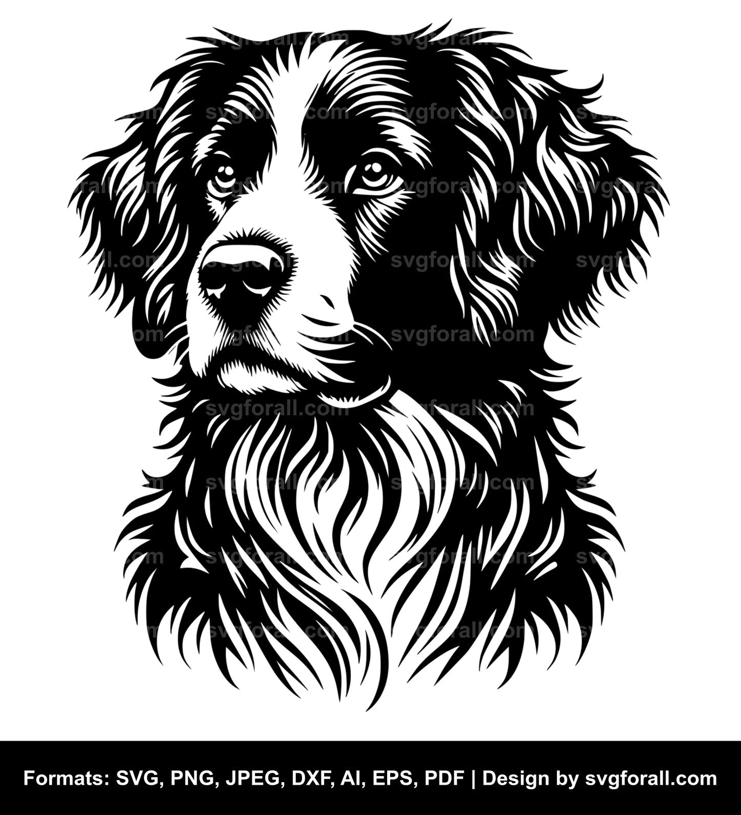 Brittany Dog SVG File