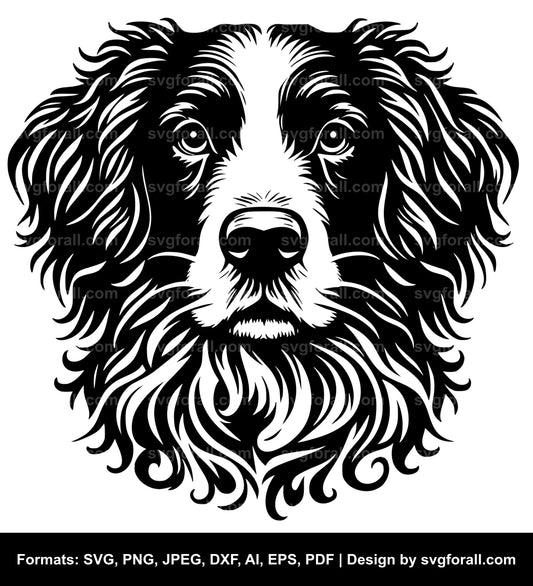 Brittany Dog SVG Vector