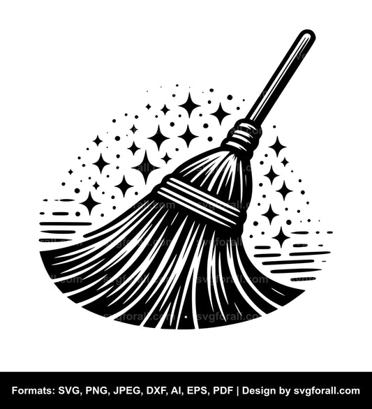 Broom SVG File