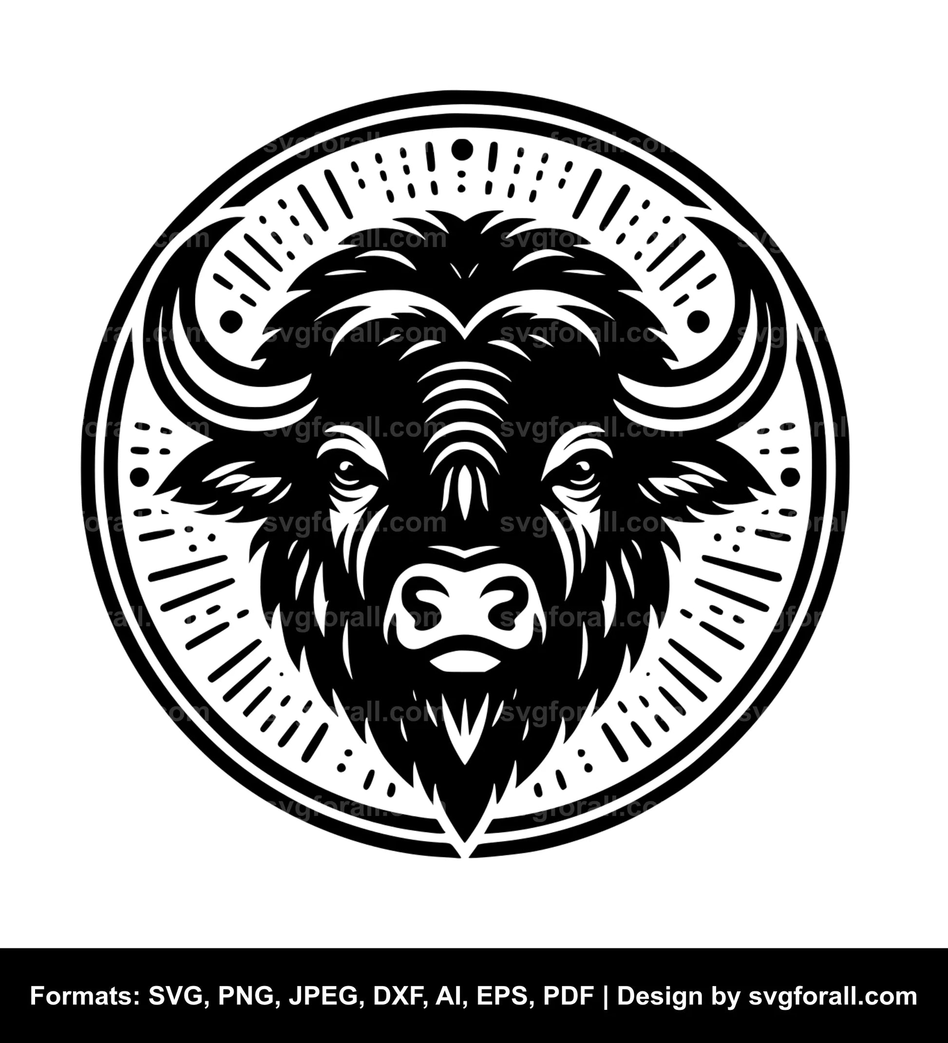 Buffalo SVG Cut File