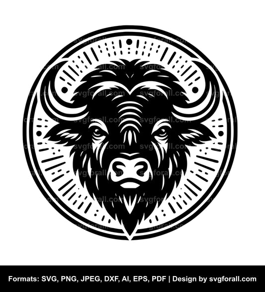 Buffalo SVG Cut File