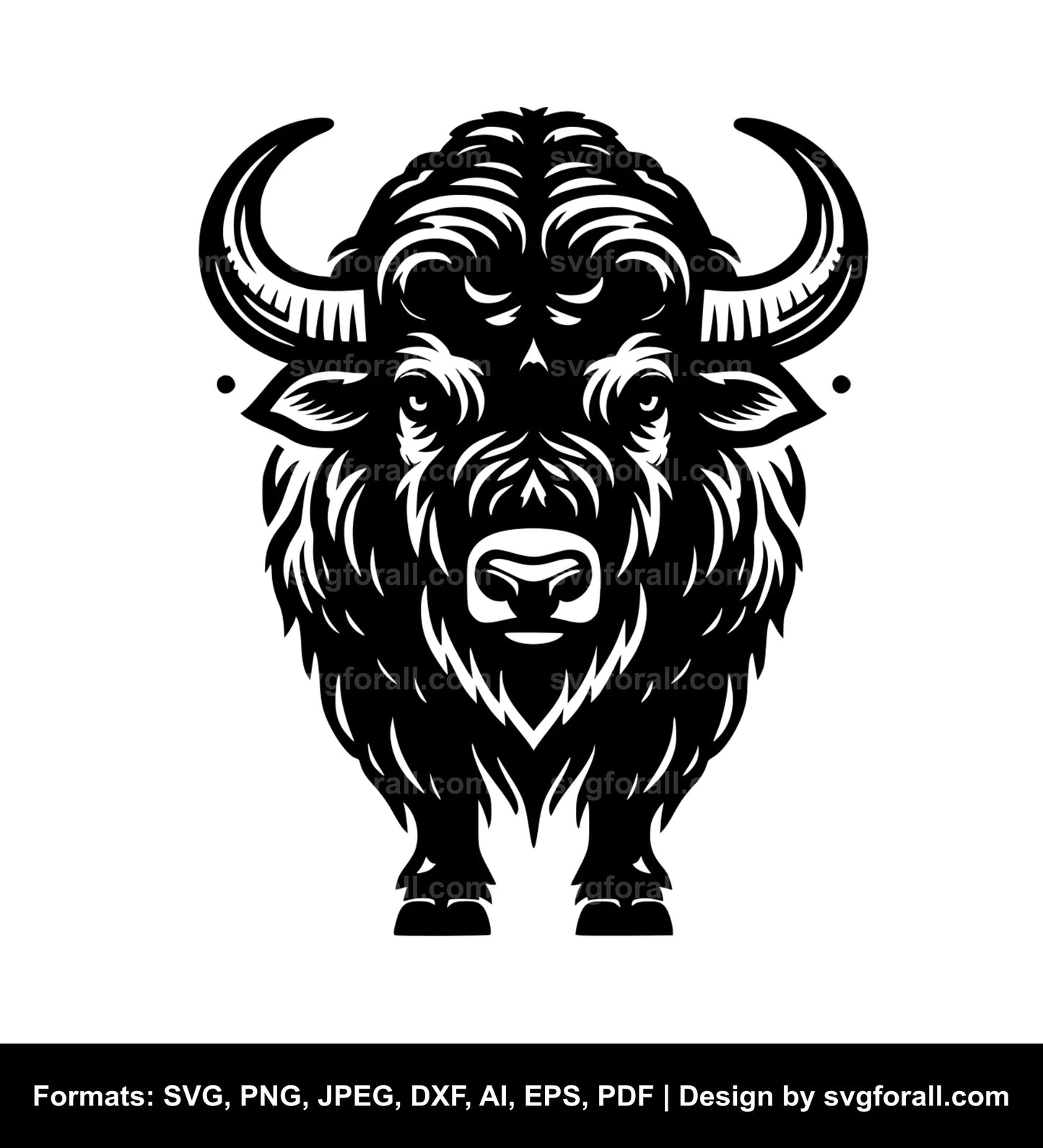 Buffalo SVG Design