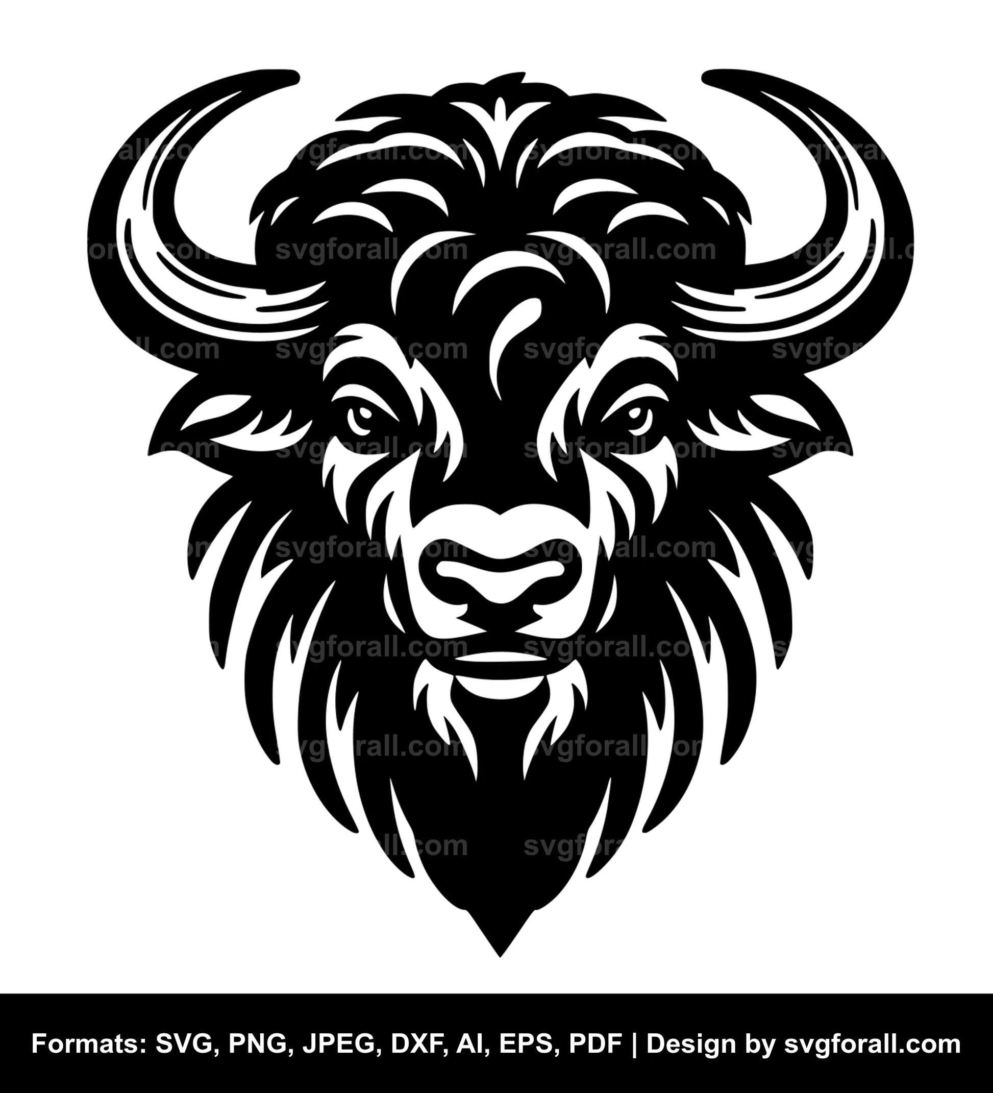 Buffalo SVG PNG