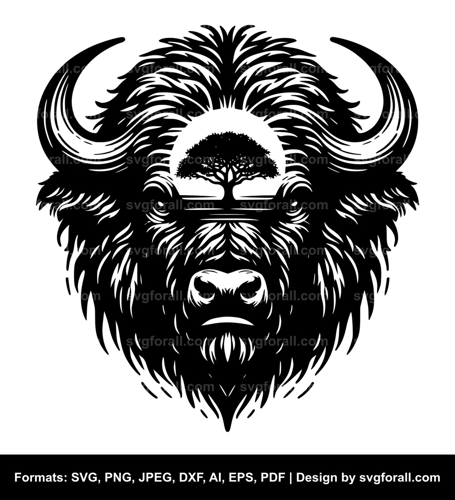 Buffalo SVG Vector