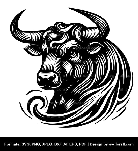 Bull SVG Vector