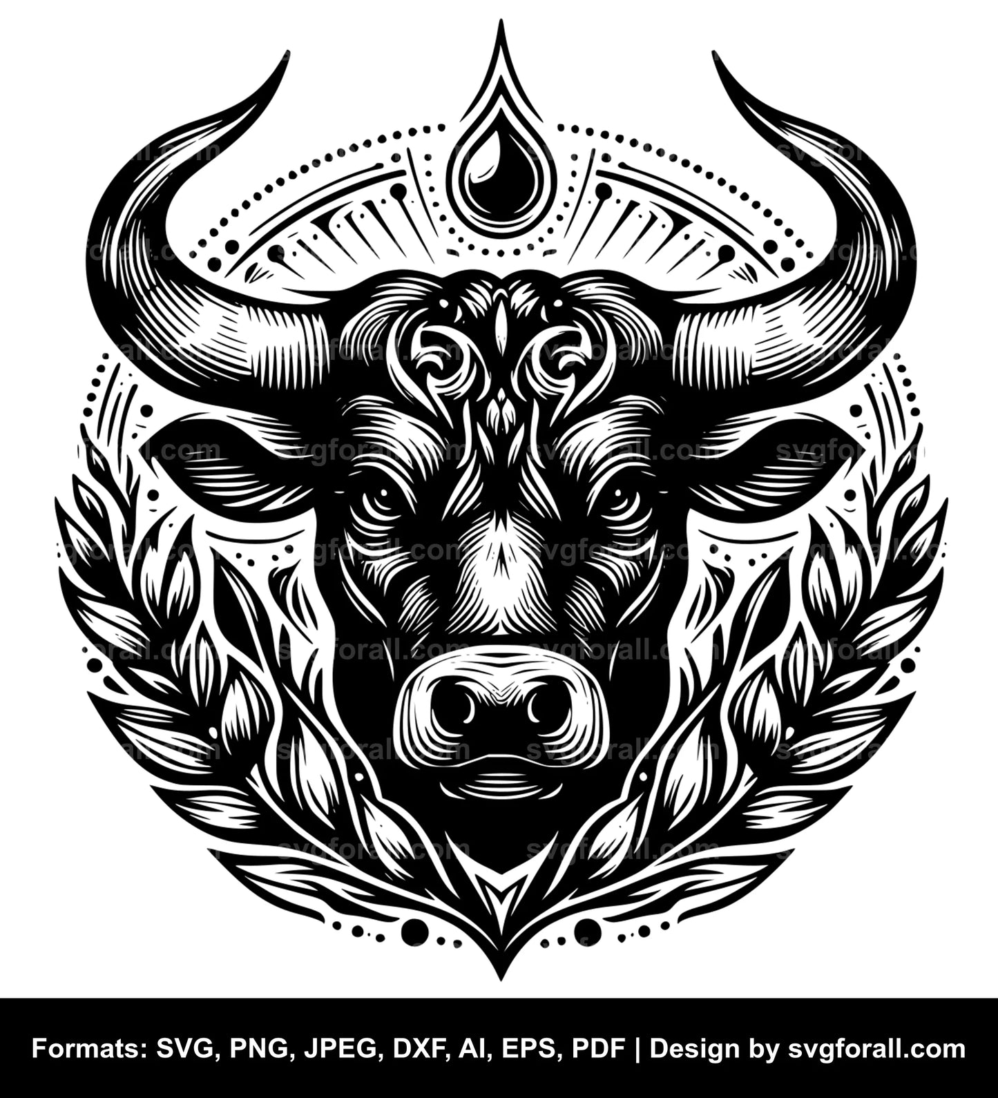 Bull Vector SVG