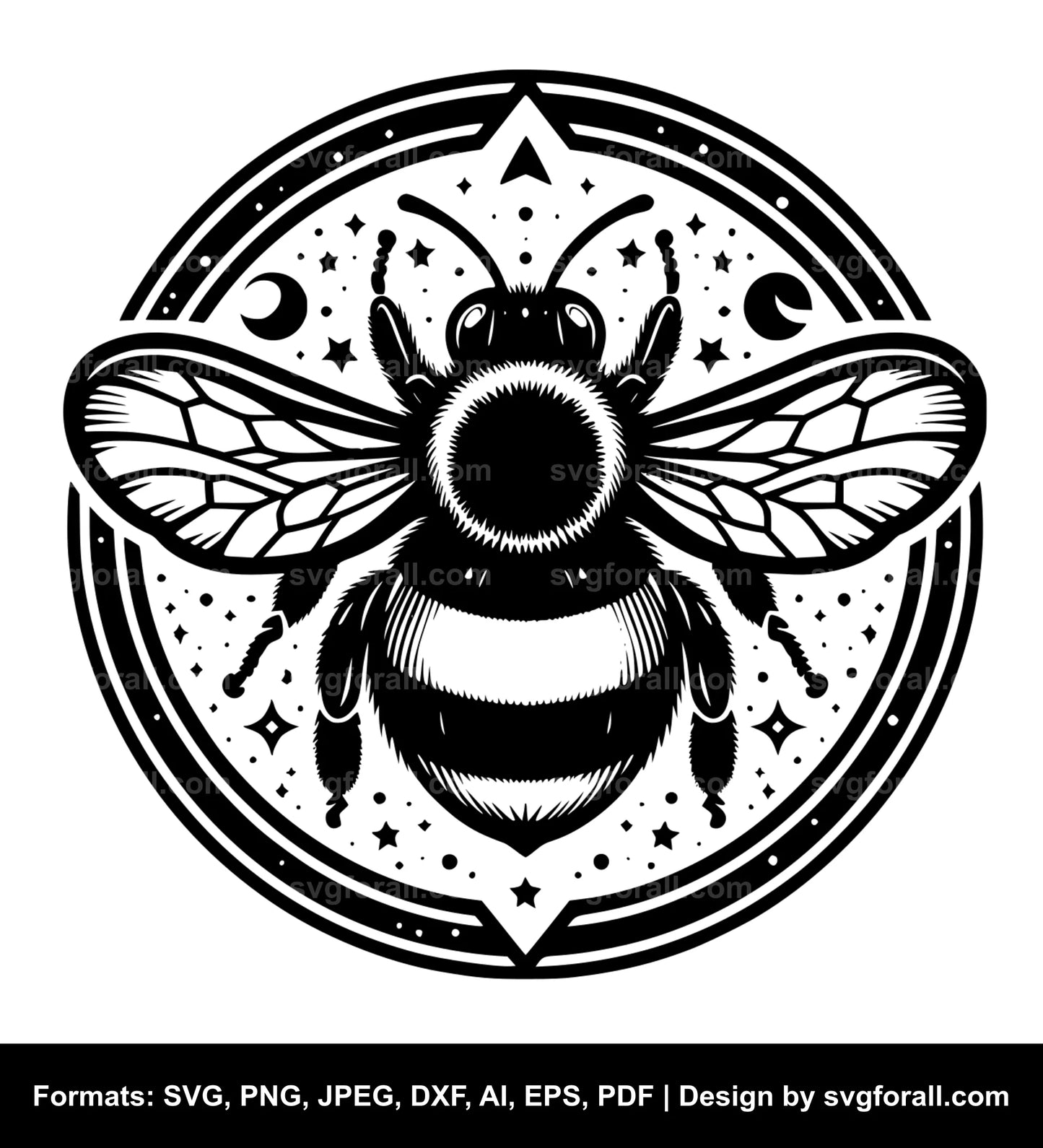 Bumble Bee SVG PNG