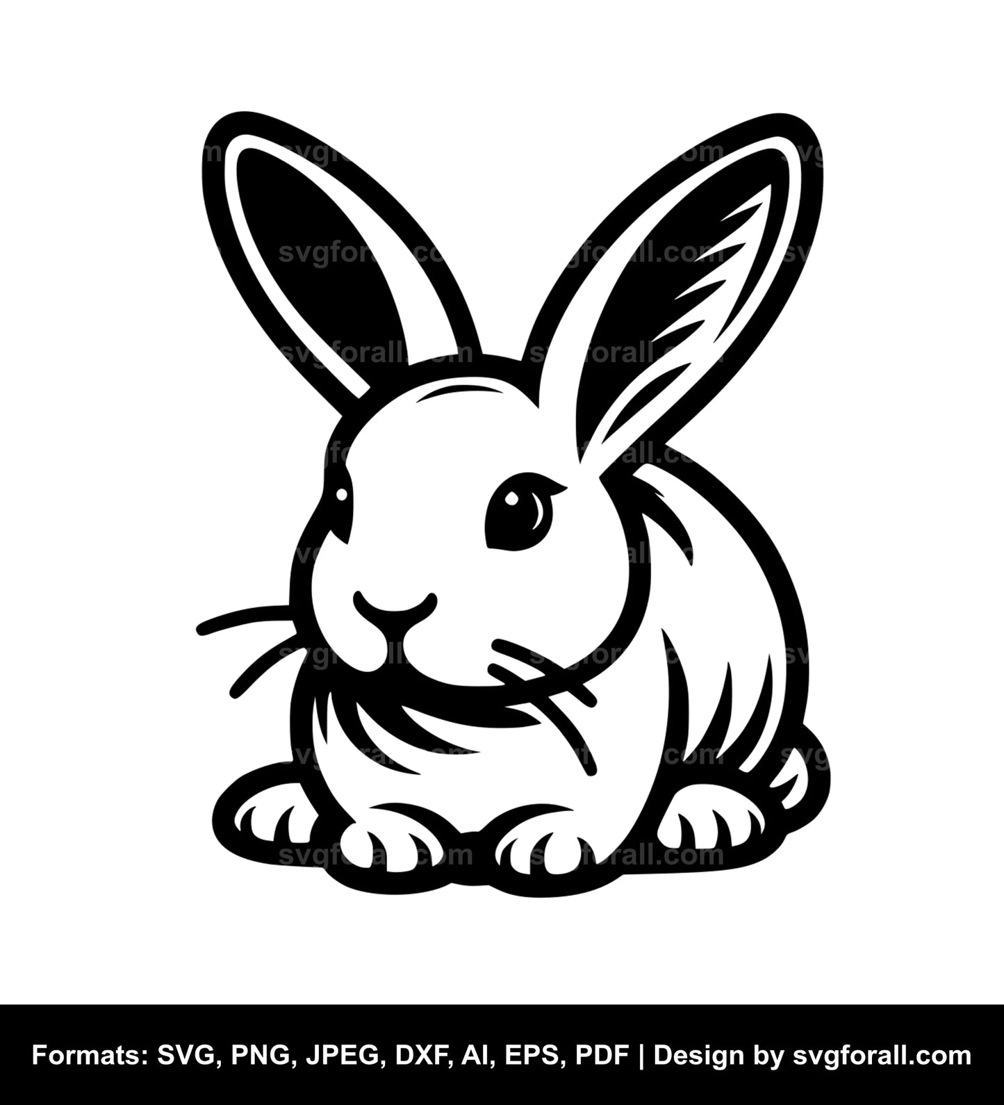 Bunny Clipart SVG