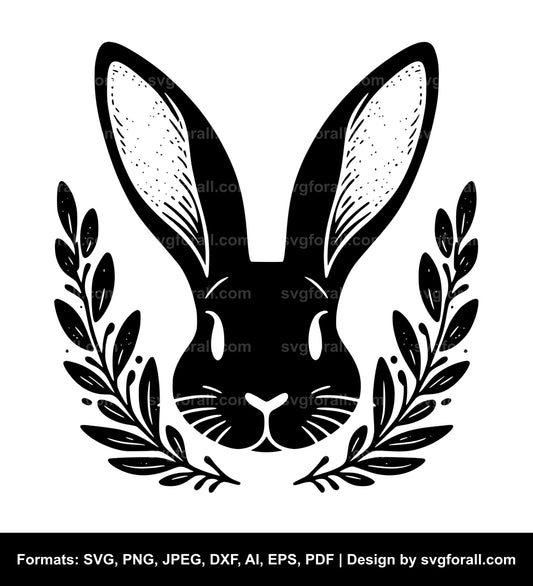 Bunny Face Cricut SVG