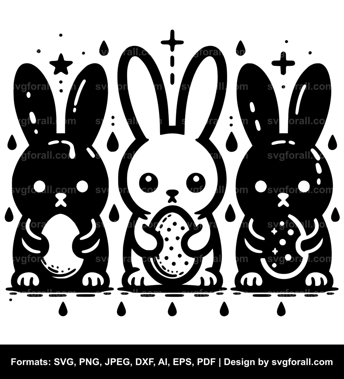 Bunny SVG Clipart