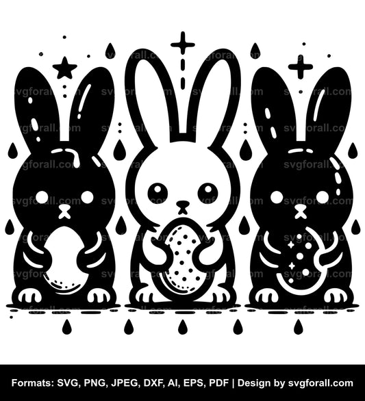 Bunny SVG Clipart