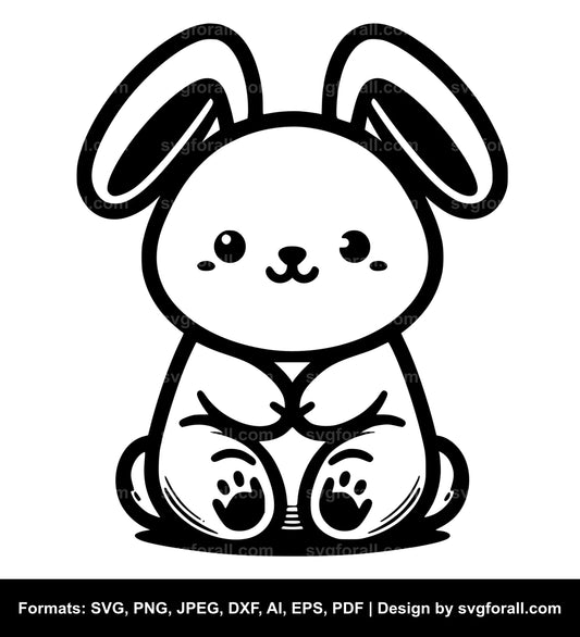 Bunny SVG Cricut Cut File