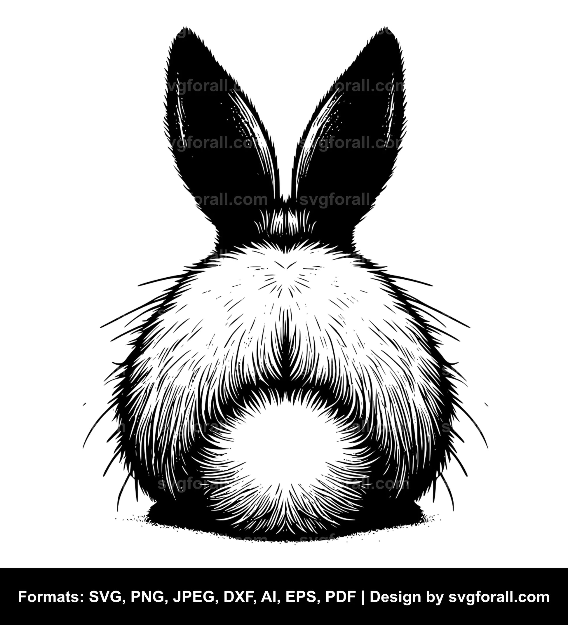 Bunny SVG Cut File