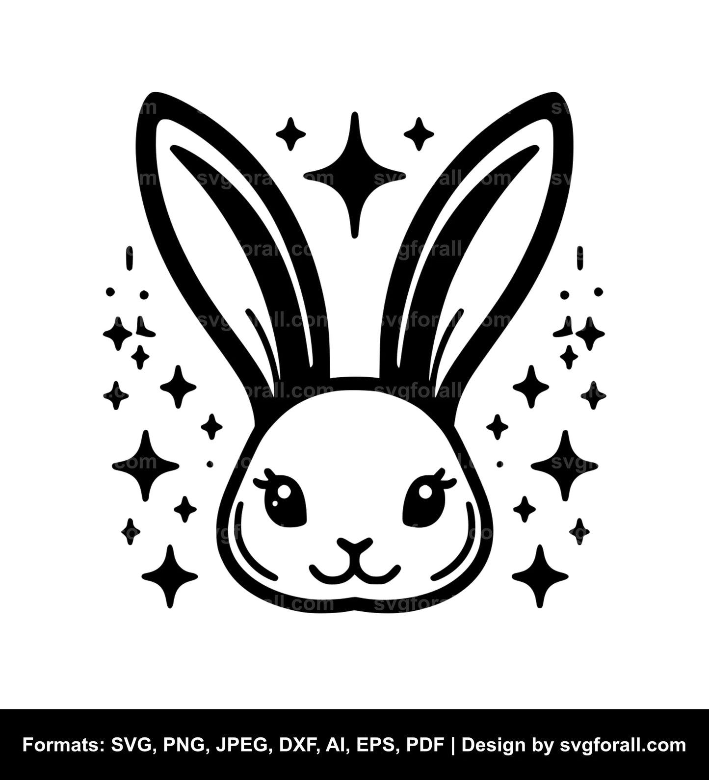 Bunny SVG Illustration