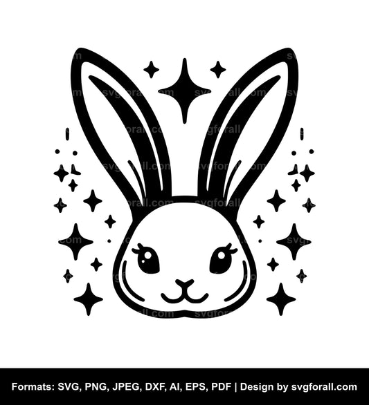 Bunny SVG Illustration