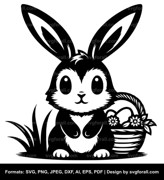 Bunny SVG Vector Design