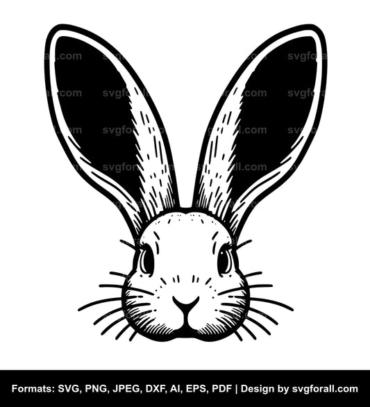 Bunny SVG Vector File