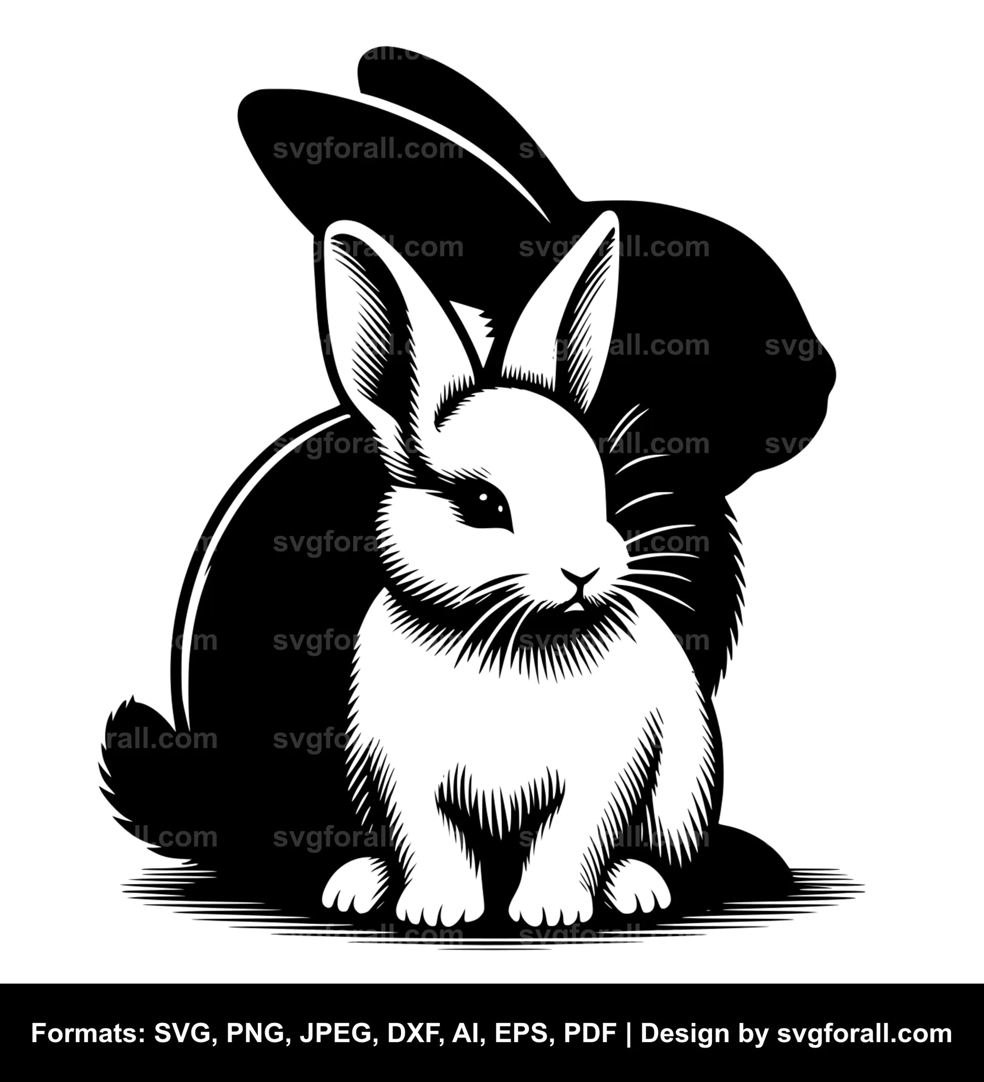 Bunny Vector SVG