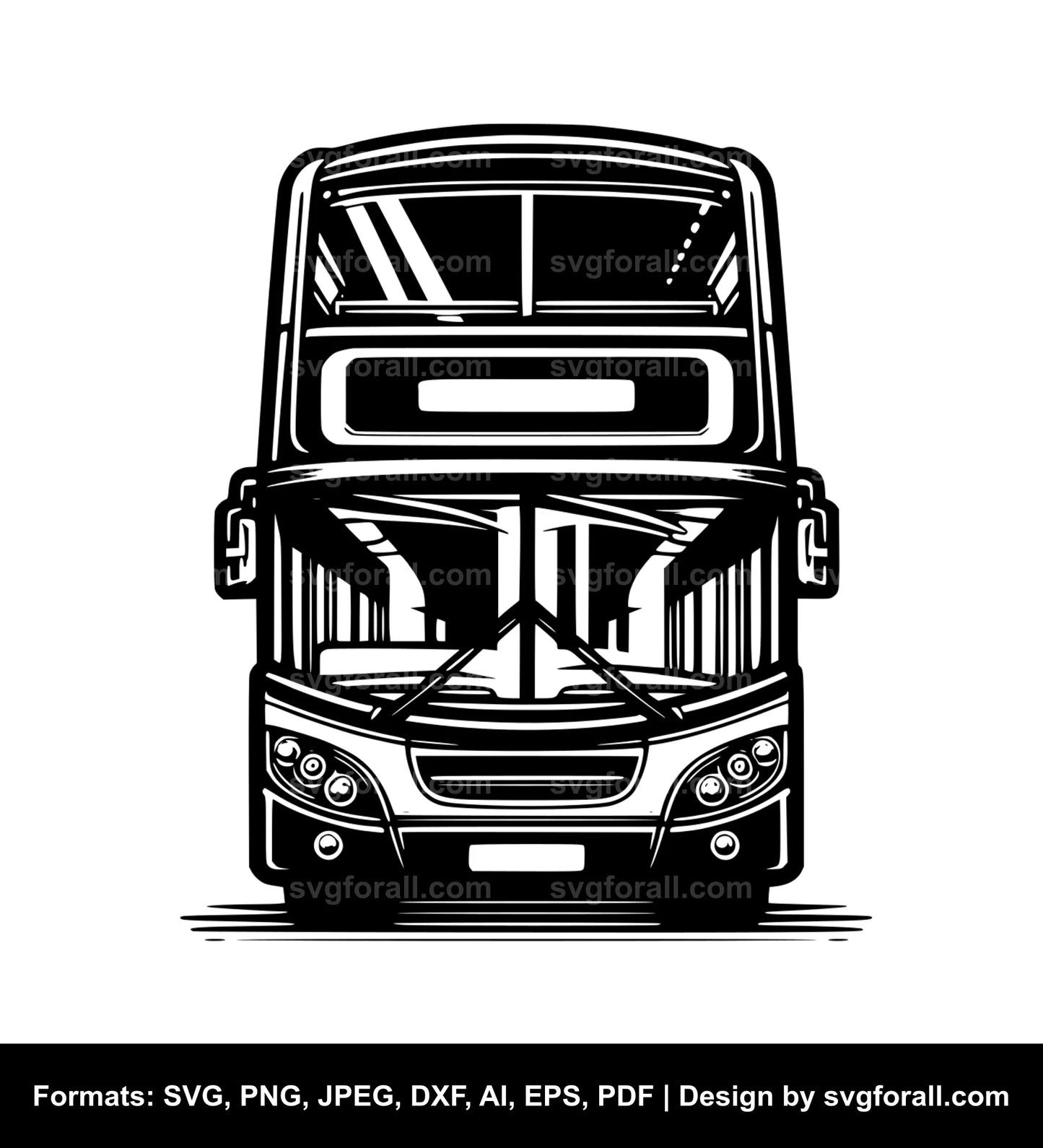 Bus Black SVG