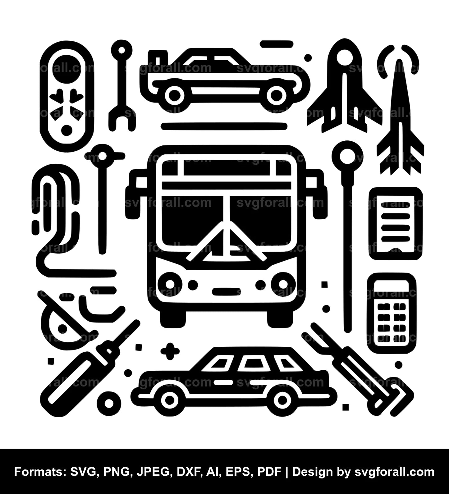 Bus SVG Design