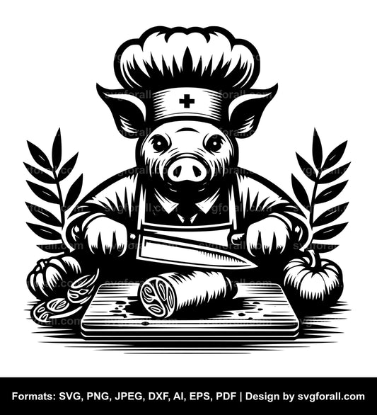 Butcher SVG File