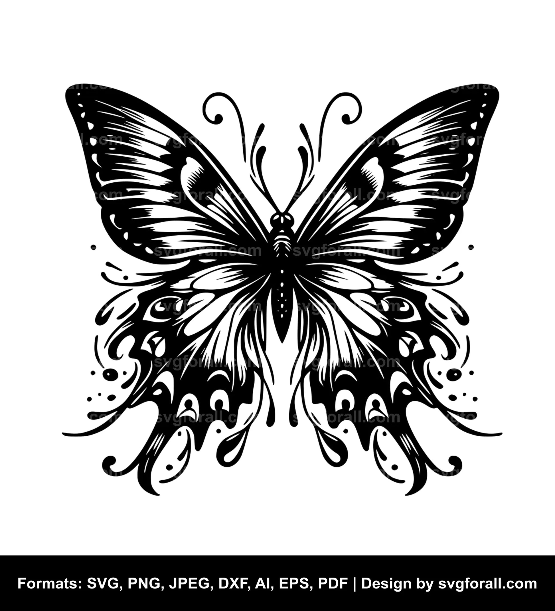 Butterfly Clipart SVG