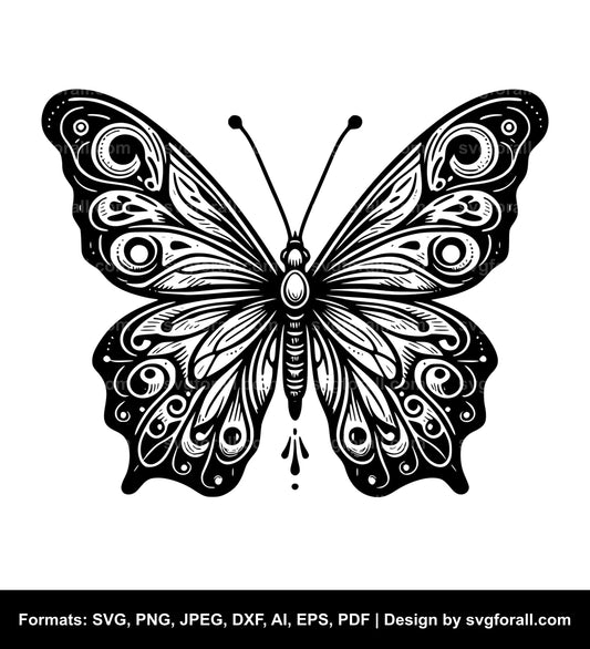 Butterfly SVG Vector