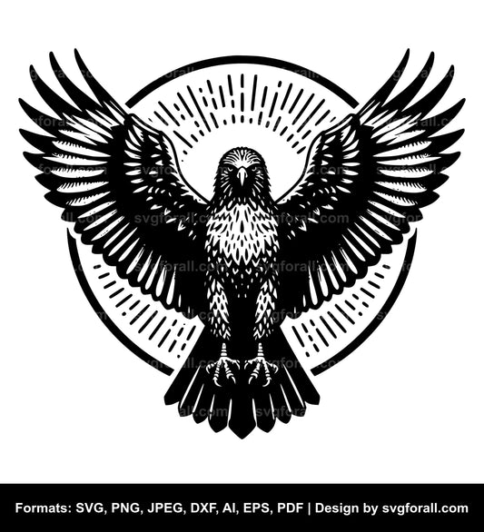 Buzzard SVG Vector