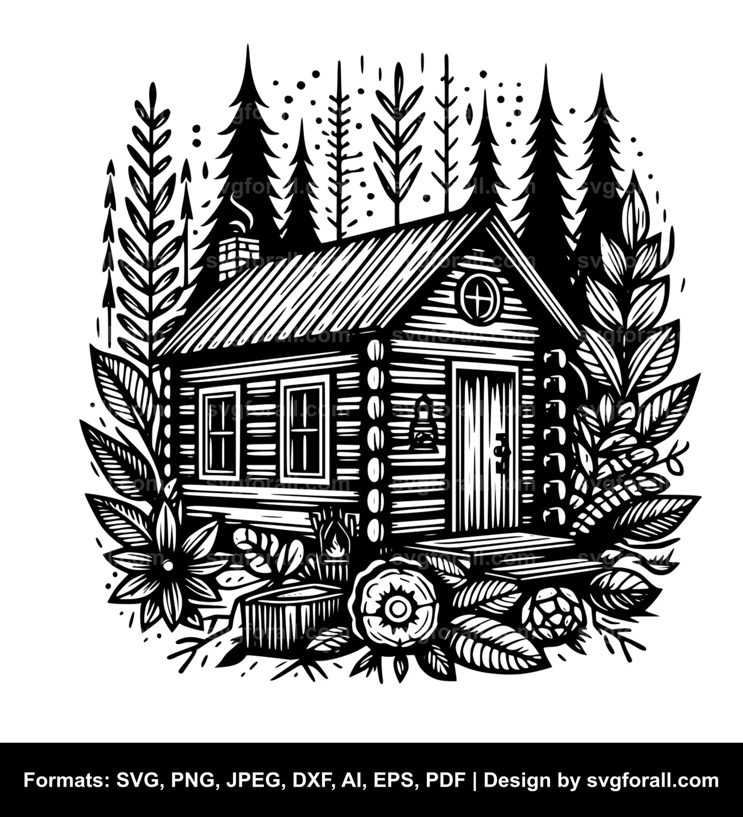 Cabin SVG Cut File