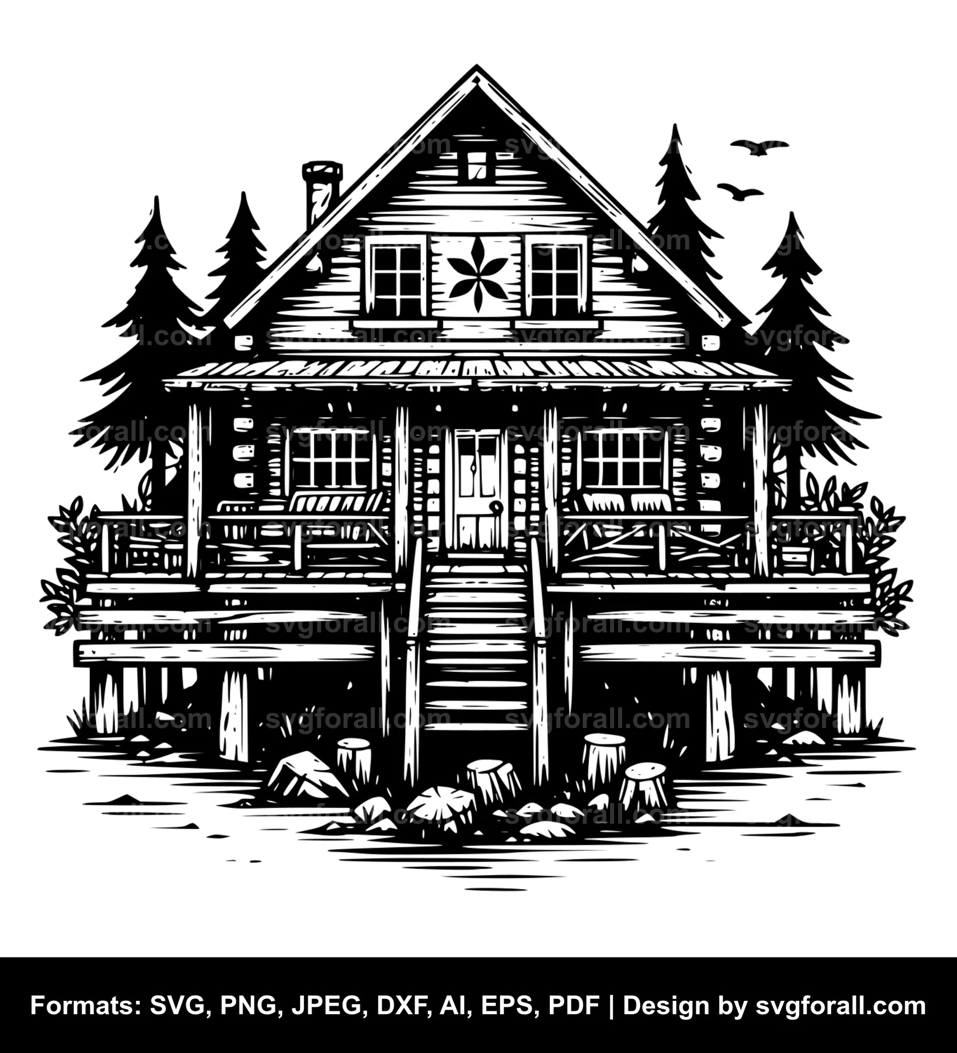 Cabin SVG Download