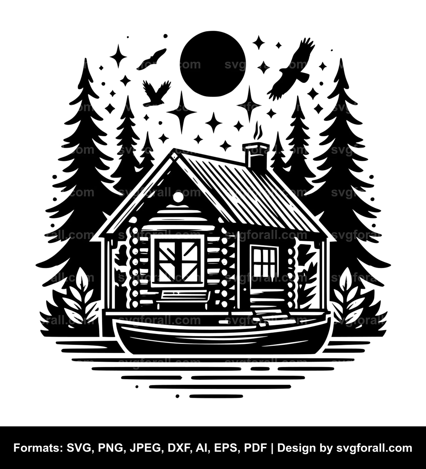 Cabin SVG PNG