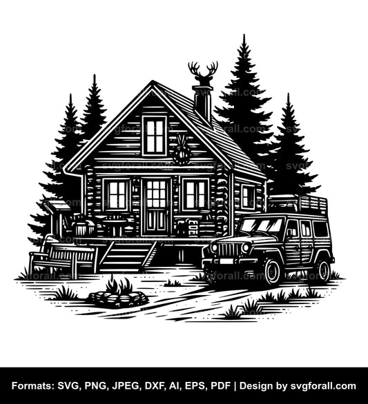 Cabin Vector SVG