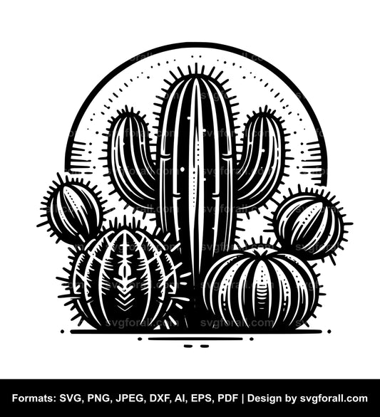 Cactus Clipart SVG