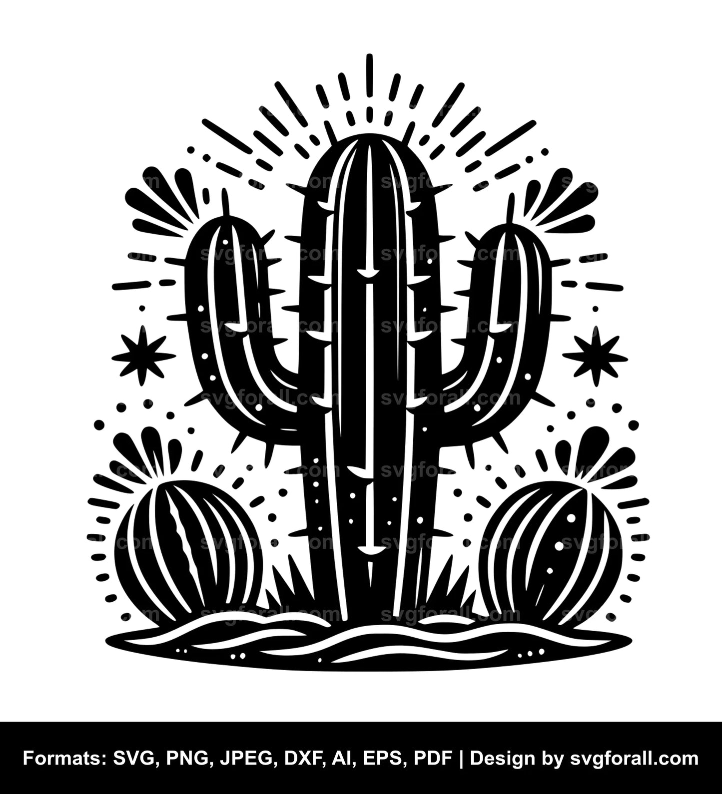 Cactus Cricut SVG