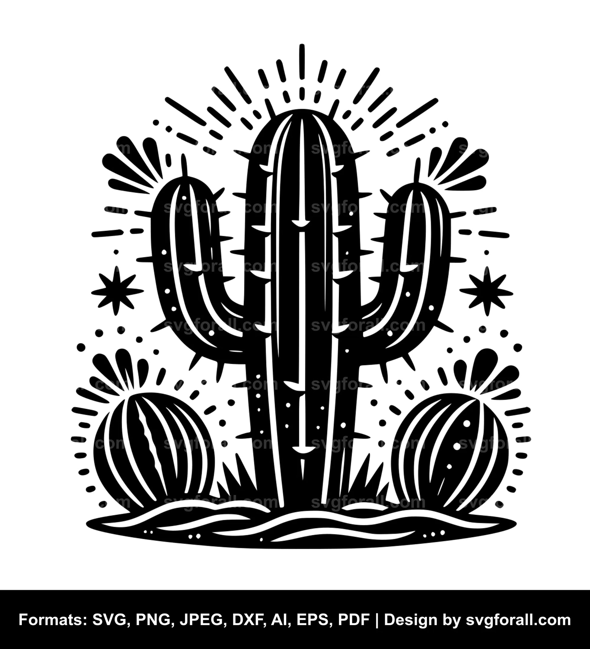 Cactus Cricut SVG