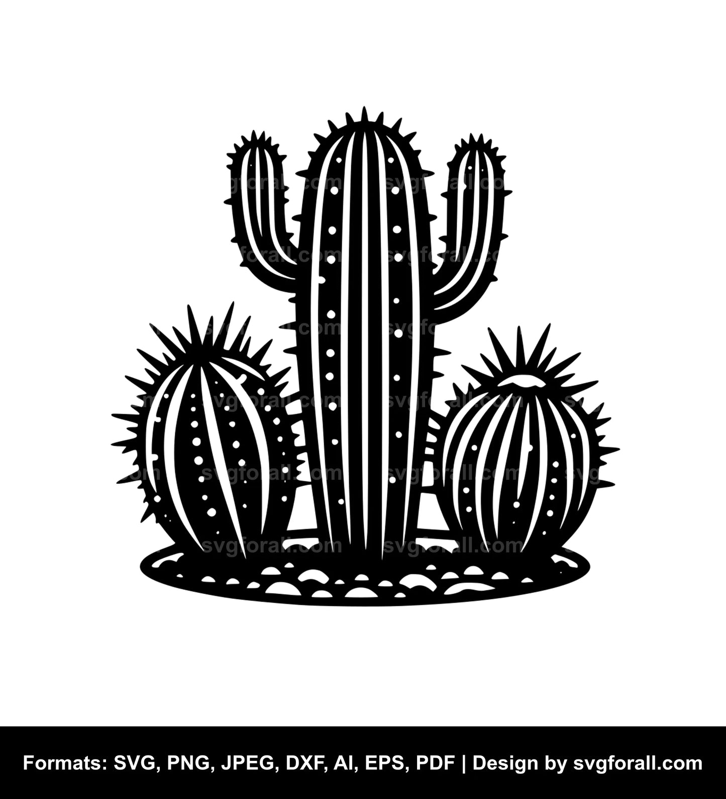 Cactus SVG Cut File