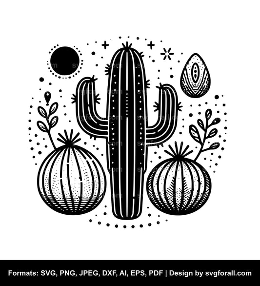 Cactus SVG PNG