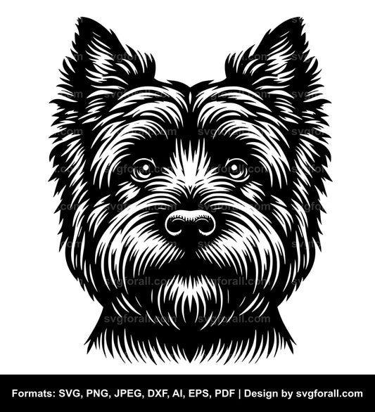 Cairn Terrier Dog Cricut SVG