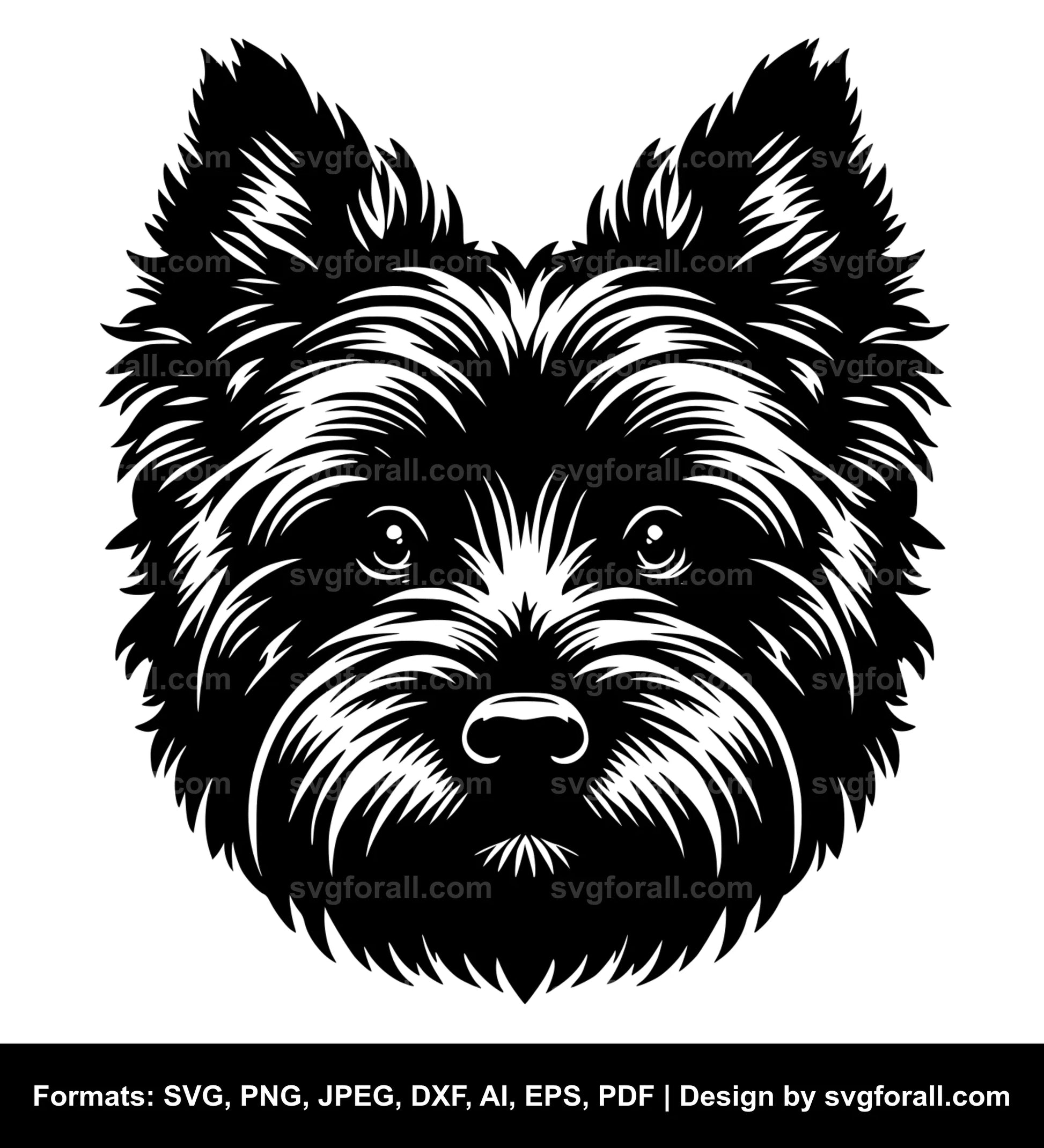 Cairn Terrier Dog SVG