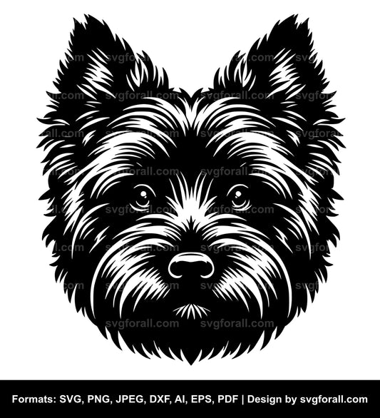 Cairn Terrier Dog SVG