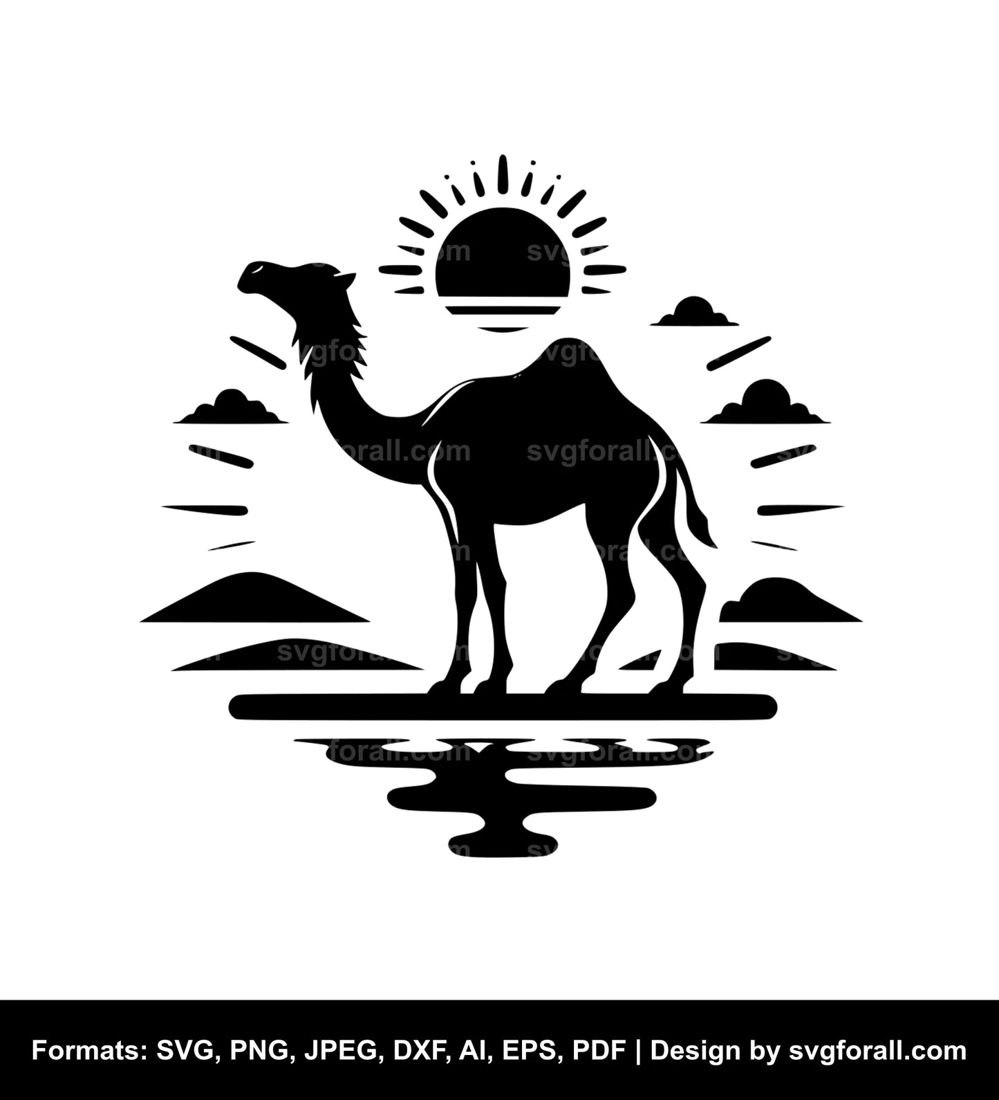 Camel Black SVG