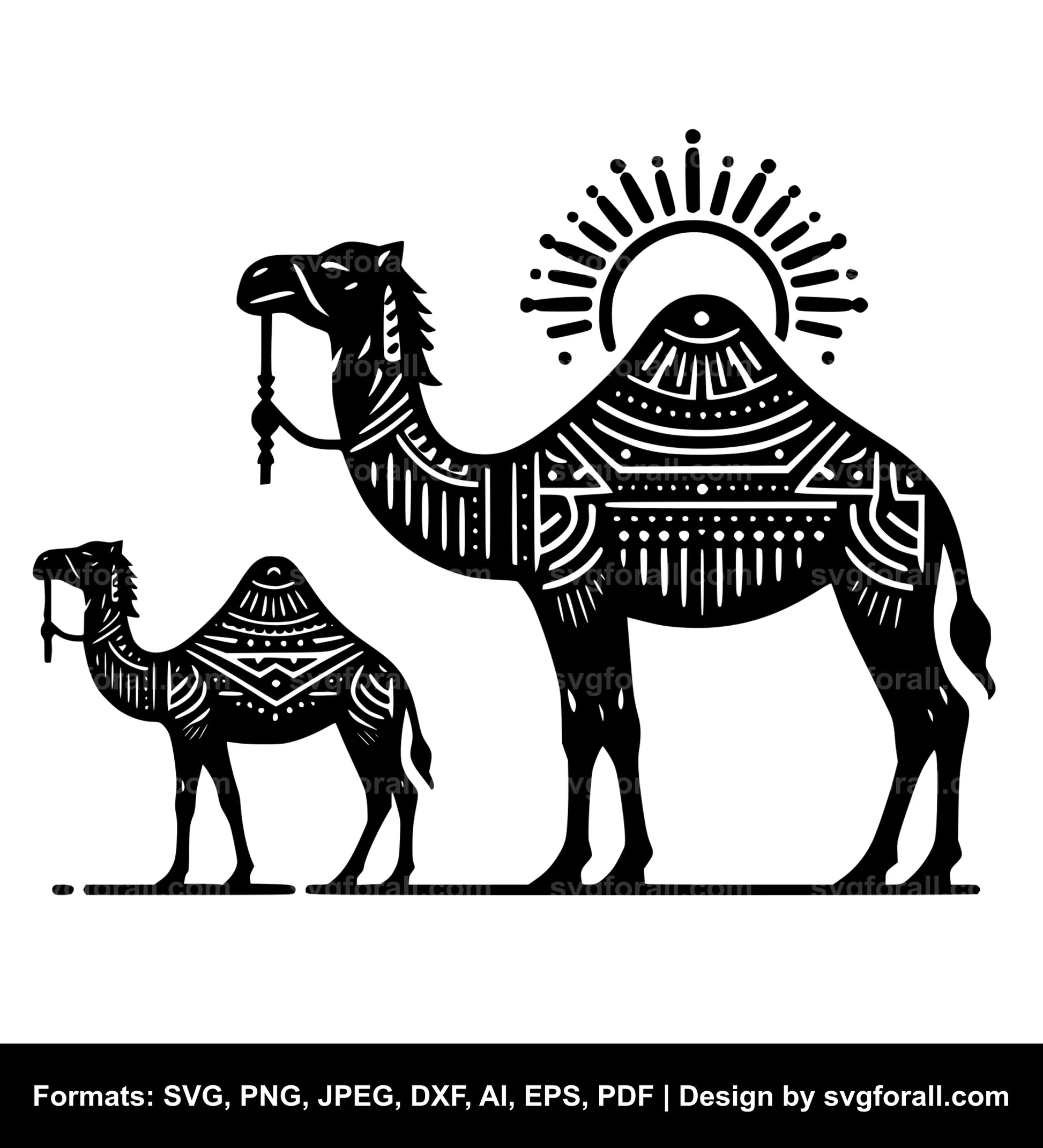 Camel Cricut SVG